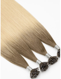 Extension Ombré Hair Latte Cendré R3/60 - Mèches Kératine
