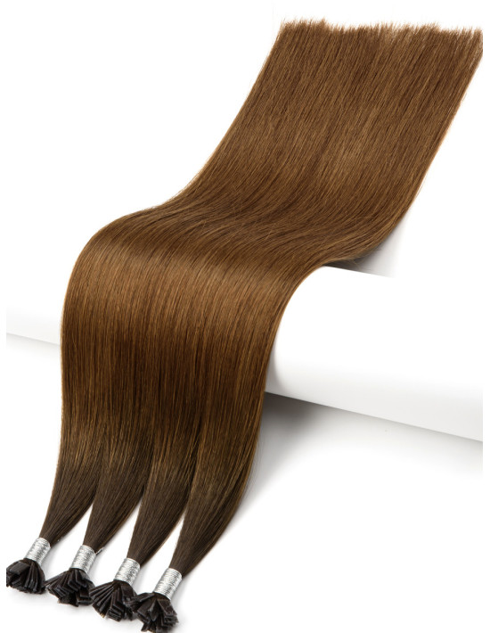 Mèche Extension Ombré Hair Brun Foncé Noisette - Qualité Pro