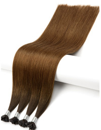 Mèche Extension Ombré Hair Brun Foncé Noisette - Qualité Pro