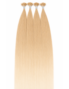 25 Mèches Keratine Ombré Hair - Blond Miel / Blond clair 50 cm 2