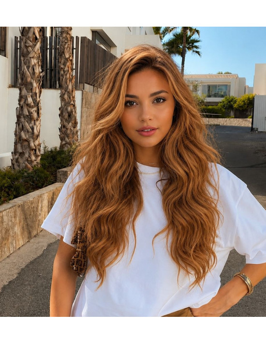 Extension Cheveu - Extension à clip Old money blonde - Extens Hair XXXL maxi Volume