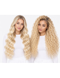 Keratin Extensions Hellblond #22 gewellt/gelockt | Extens Hair 2