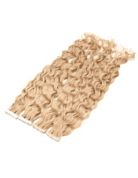 Welliges Extensions zum Kleben – die Beste Haarverlängerung Method