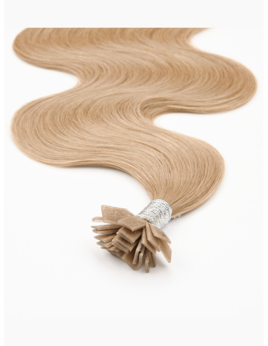 Extension à chaud ondulée Noisette #8 – Remy Hair | Extens Hair