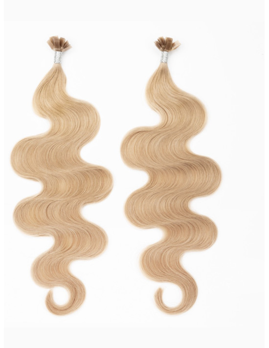 Extension à chaud ondulée Noisette #8 – Remy Hair | Extens Hair