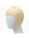 Frange à Clip #22 Blond Clair – 100 % Cheveux Naturels Remy Hair