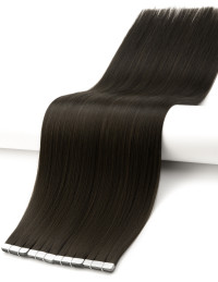 Tape Extensions 50 cm Naturschwarz #1A – unsichtbar | Extens Hair