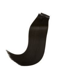 Extension adhésive 50 cm Noir Naturel #1A – Tape invisible | Extens Hair