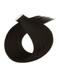 Tape Extensions 50 cm Naturschwarz #1A – unsichtbar | Extens Hair