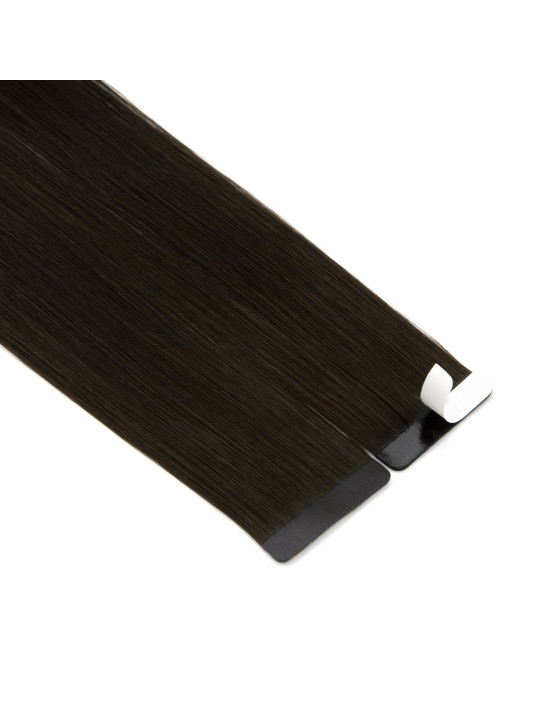 Tape Extensions 50 cm Naturschwarz #1A – unsichtbar | Extens Hair