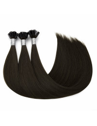 Extension kératine 30 cm Noir Naturel #1A | Extens Hair