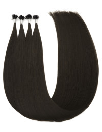 Keratin Extensions 70 cm Naturschwarz #1A – XXL | Extens Hair