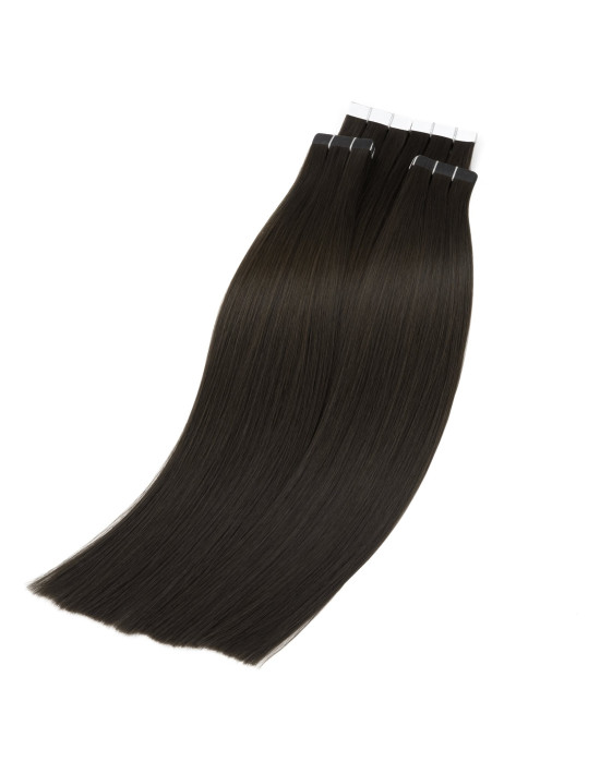 Tape Extensions 30 cm Naturschwarz #1A | Extens Hair