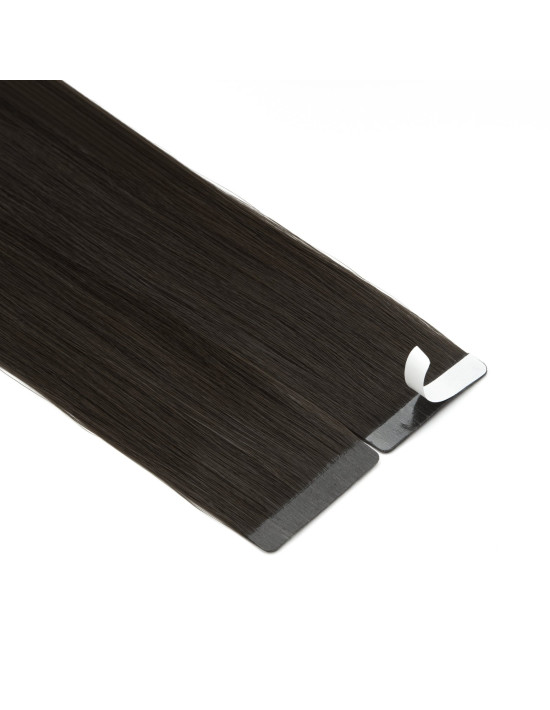 Tape Extensions 70 cm Naturschwarz #1A – XXXL | Extens Hair