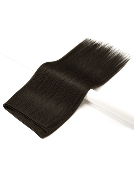 Genius Weft 60 cm Naturschwarz #1A | Extens Hair