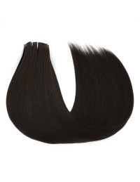 Clip-In Extensions Seamless 50 cm Naturschwarz #1A | Extens Hair
