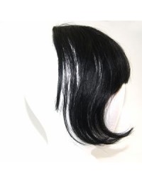 Frange extension Clip Cheveux Naturels Noir