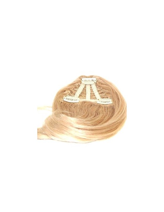 Clip in Fringe Echthaar Hellblond