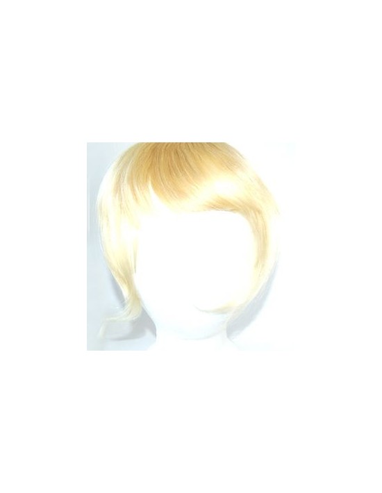 Frange à Clip Blond Platine