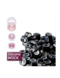 Extensions de cheveux à froid les anneaux pour la pose