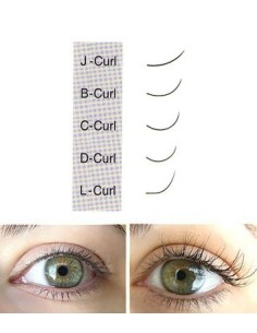 Cils synthétiques pour la Pose d'Extension Cil a Cil 2