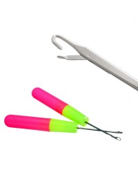 Crochet à enfiler les anneaux pour la pose extension a froid