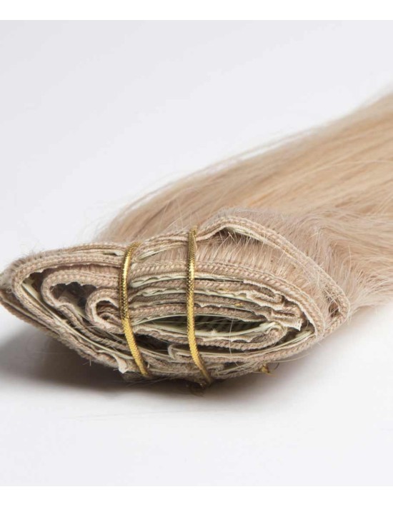 Extension Clip Cheveu naturel blond