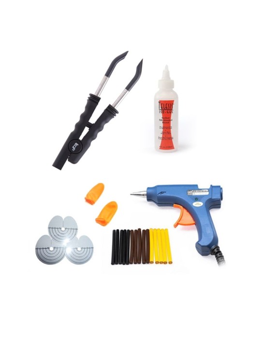 Haarverlängerung mit Keratinbonding - Der Profi-Kit 