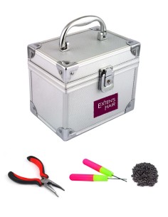 Komplett-Set : Haarverlängerung mit Microrings von Extens Hair