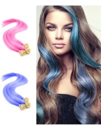 Extension kératine cheveux naturels couleurs flashy Extension kératine cheveux naturels couleurs flashy