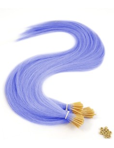 Extensions à froid Rose - mèches rouges -cheveux violets - extensions de cheveux naturels multi colors 2