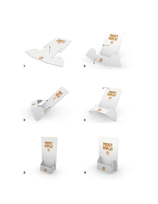 Présentoir de comptoir pour dépliants Extens Hair