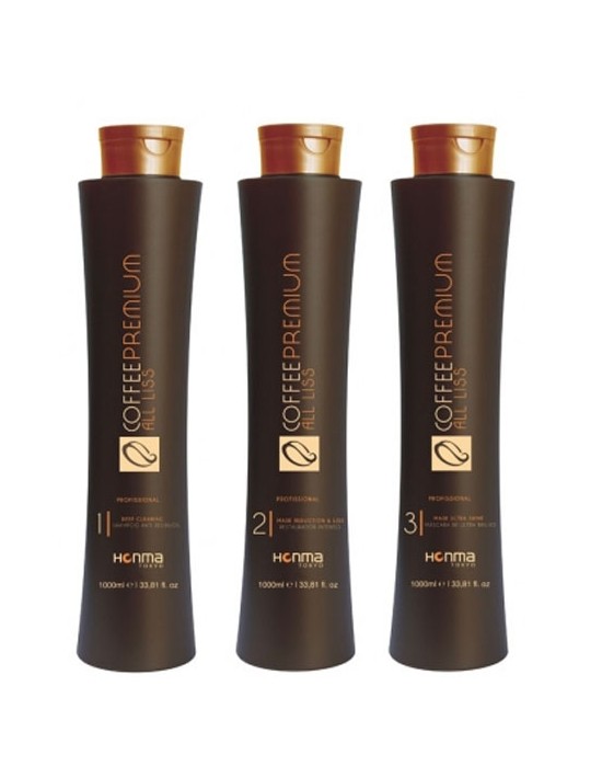 Coffee Premium All Liss – Kit de lissage brésilien Pro