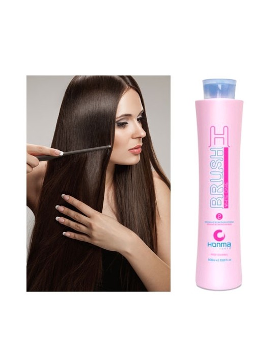 Kit de lissage : Botox capillaire Honma Brush