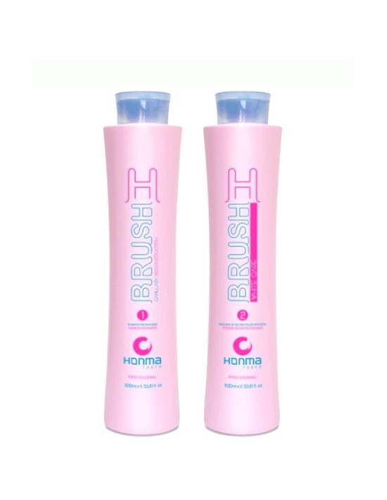 Kit de lissage : Botox capillaire Honma Brush