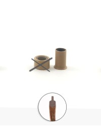 Braun Farbe Microring Extension - Hair Tip 101