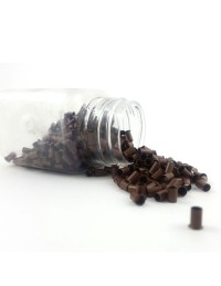 Braun Farbe Microring Extension - Hair Tip 101