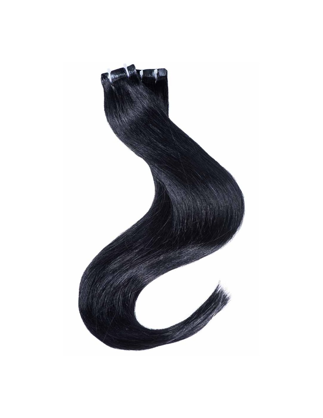 Extension cheveux noir Extension Adhésive Extens Hair