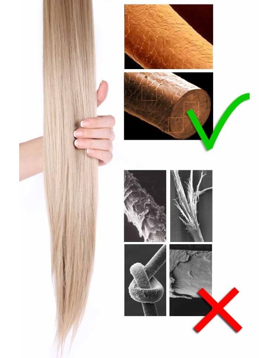 Echthaarverlängerung remy hair