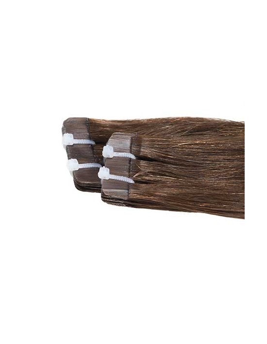 Extensions De Cheveux Tape-in Majorextension - 10 à 40 Bandes, Cheveux Humains Remy, 49-60 Cm, Nombreuses Couleurs !
