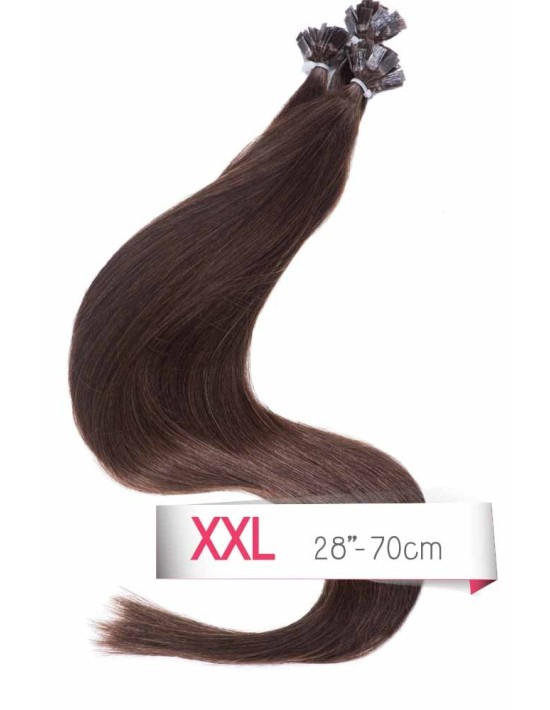 extension keratine Brun Foncé Remy Hair