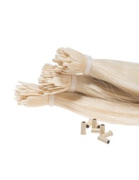 Hair Tip Haarsträhnen Platinium Blond