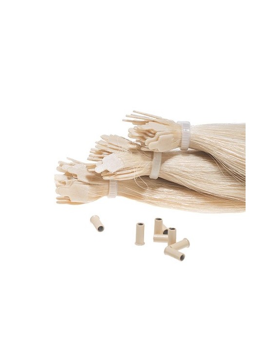 Anneaux Blonds - Pose d'extension Hair Tip 101 - Extens Hair