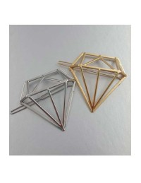 Diamond Shape Haarspange - Bekommen Sie dieses Produkt kostenlos - Exten's Hair