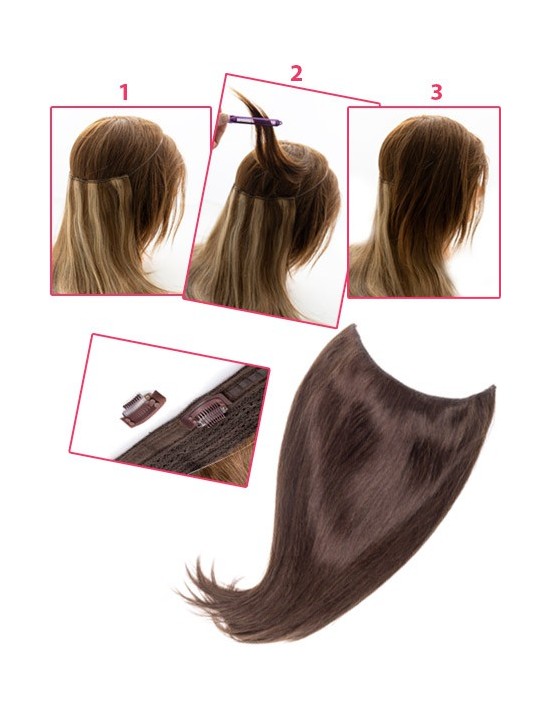 how to Halo Hair Dunkles