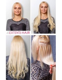 Extension à Chaud Soldée - Cheveu Naturel Keratine Remy Hair