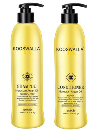Pack Shampoing-Conditionner à l'huile d'argan Marocain - Kooswalla