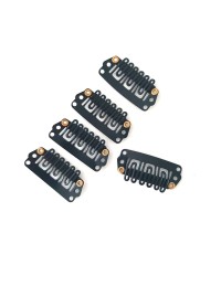 5 Clips zum Aufnähen von Wefts oder Clips In