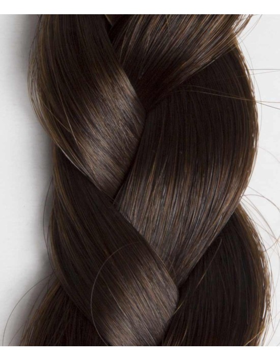 Trouver ma couleur : 1 mèche d'extension de cheveu naturel à Chaud / Kératine