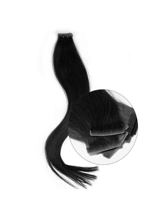 Injected unsichtbaren tape hair Extensions -15% für Halloween